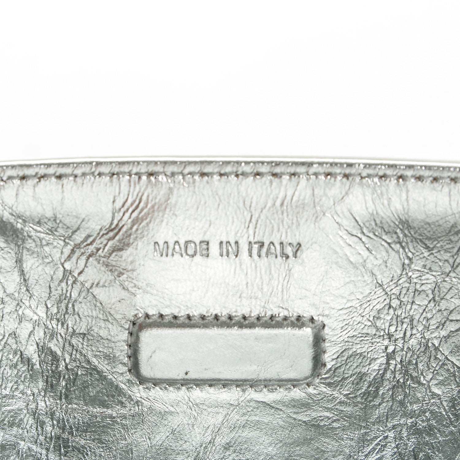 Christian Dior Metallic Calfskin Large Diorever Flap Silver 6 of 7