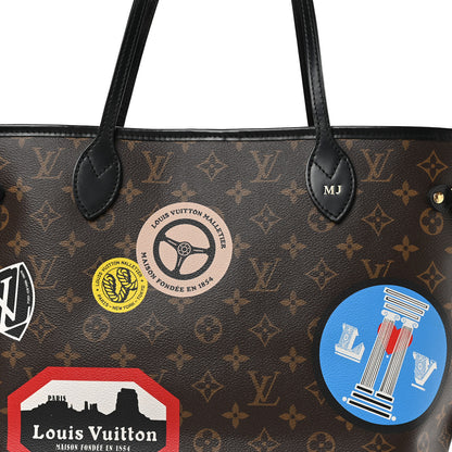 Louis Vuitton Monogram World Tour Neverfull MM 10 of 12