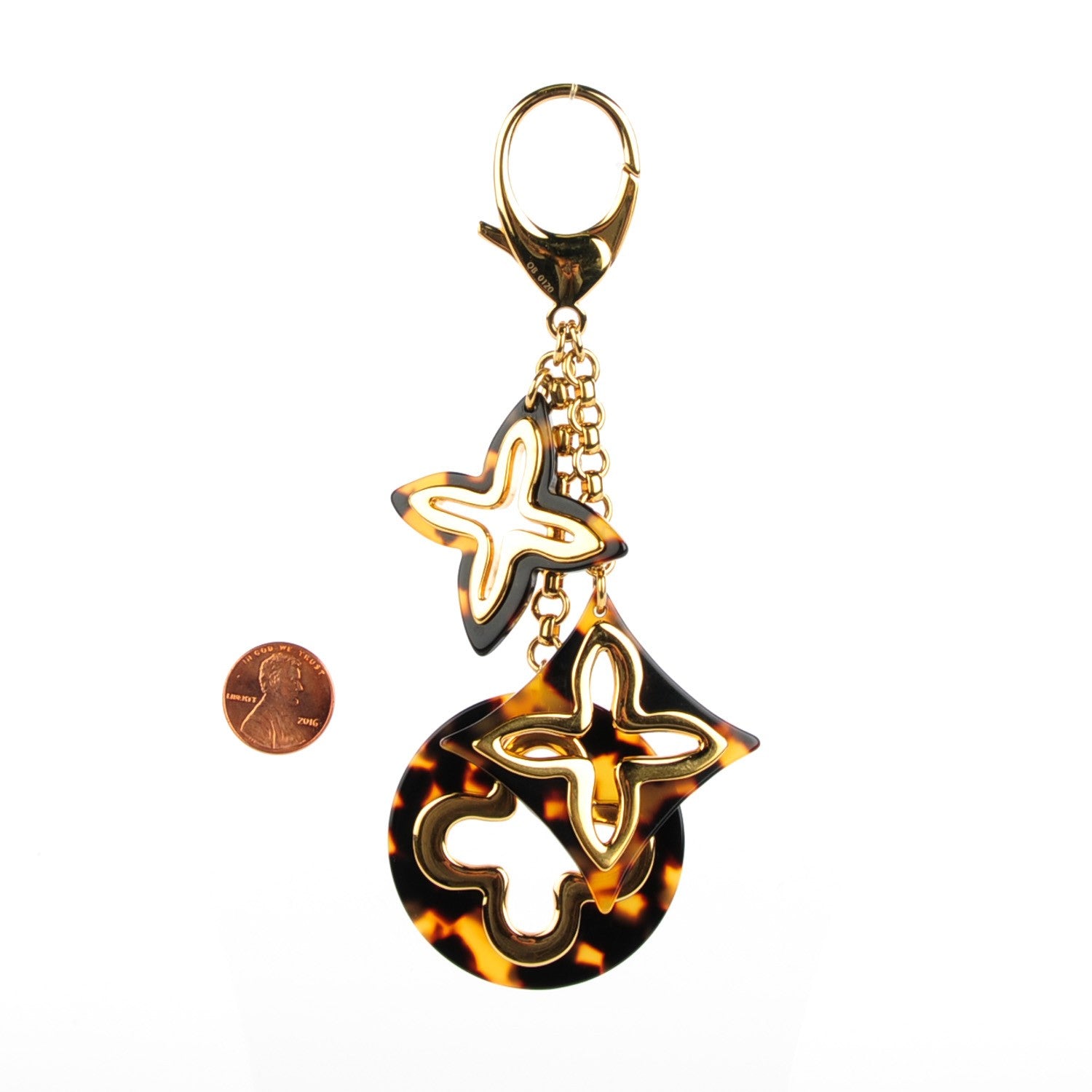 Louis Vuitton Insolence Bag Charm Ecaille 2 of 5