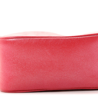 Louis Vuitton Lambskin Embossed Monogram Fall In Love Sac Coeur Heart Chain Bag Lipstick Red 9 of 9