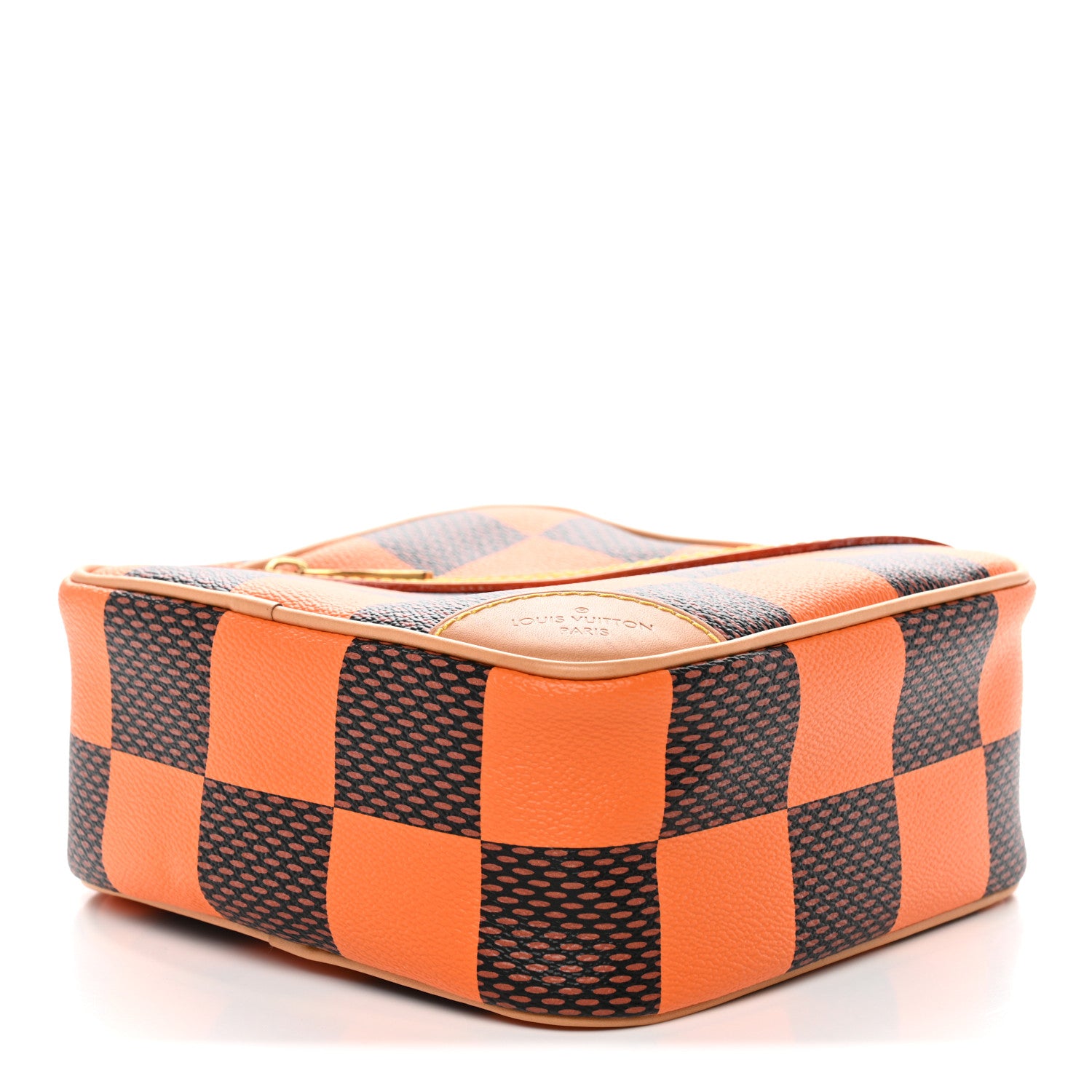 Louis Vuitton Damier Pop Chess Messenger Orange 4 of 9