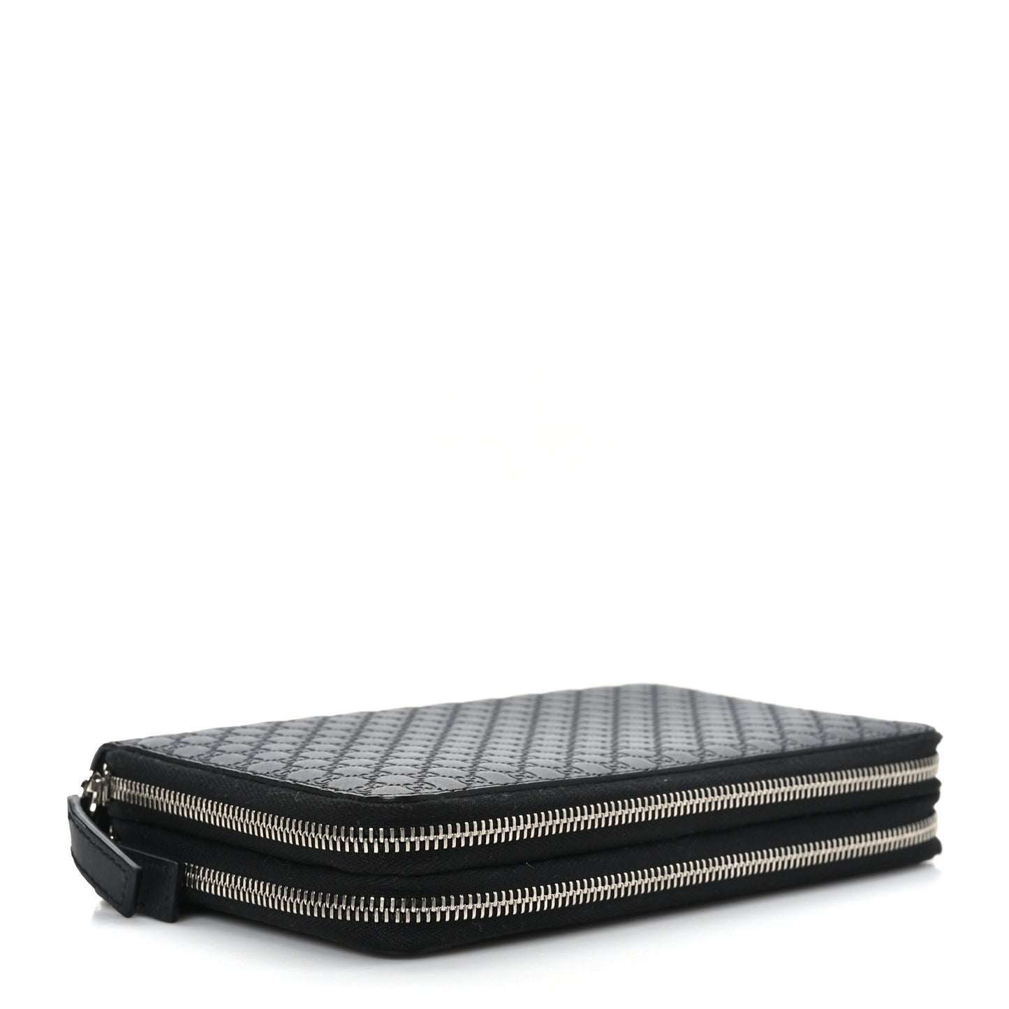Microguccissima Zip Around Top Handle Travel Wallet Testa di Moro