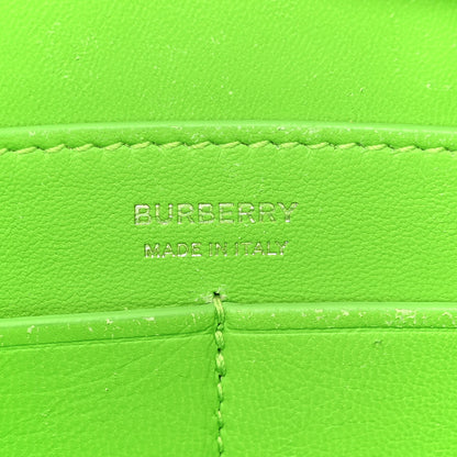 Burberry Smooth Calfskin Medium TB Shoulder Bag Brilliant Green 6 of 17