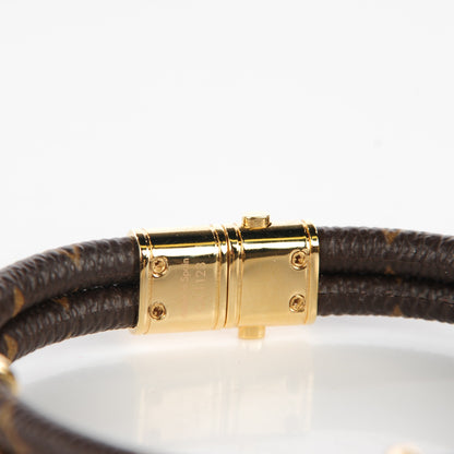 Louis Vuitton Monogram Keep It Twice Bracelet 17 5 of 7