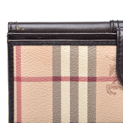 Burberry Haymarket Check Wallet Chocolate 8 of 14