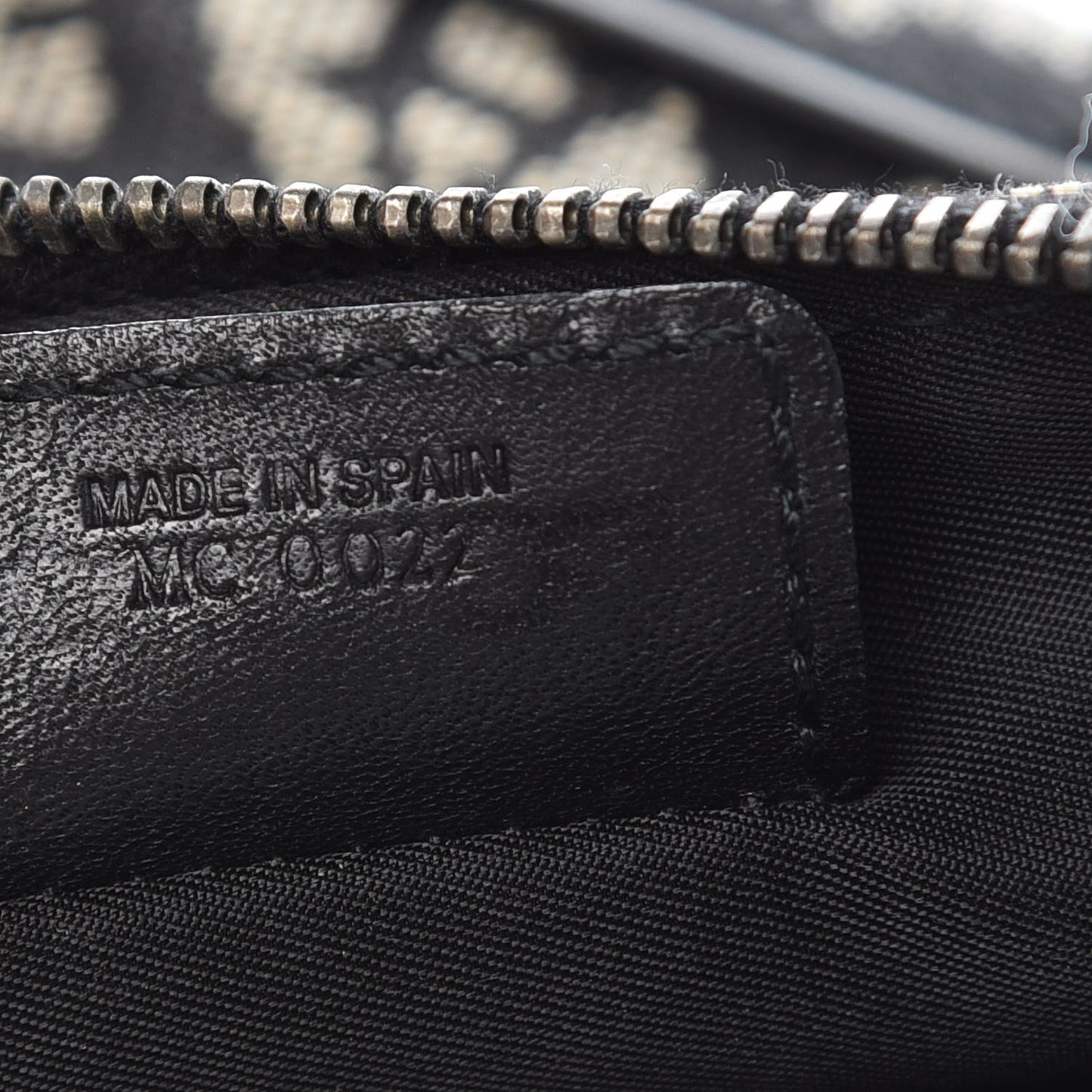 Monogram Mini Saddle Pochette Navy