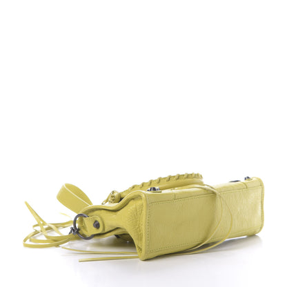 Balenciaga Agneau Classic Hardware Mini City Jaune Poussin 4 of 13