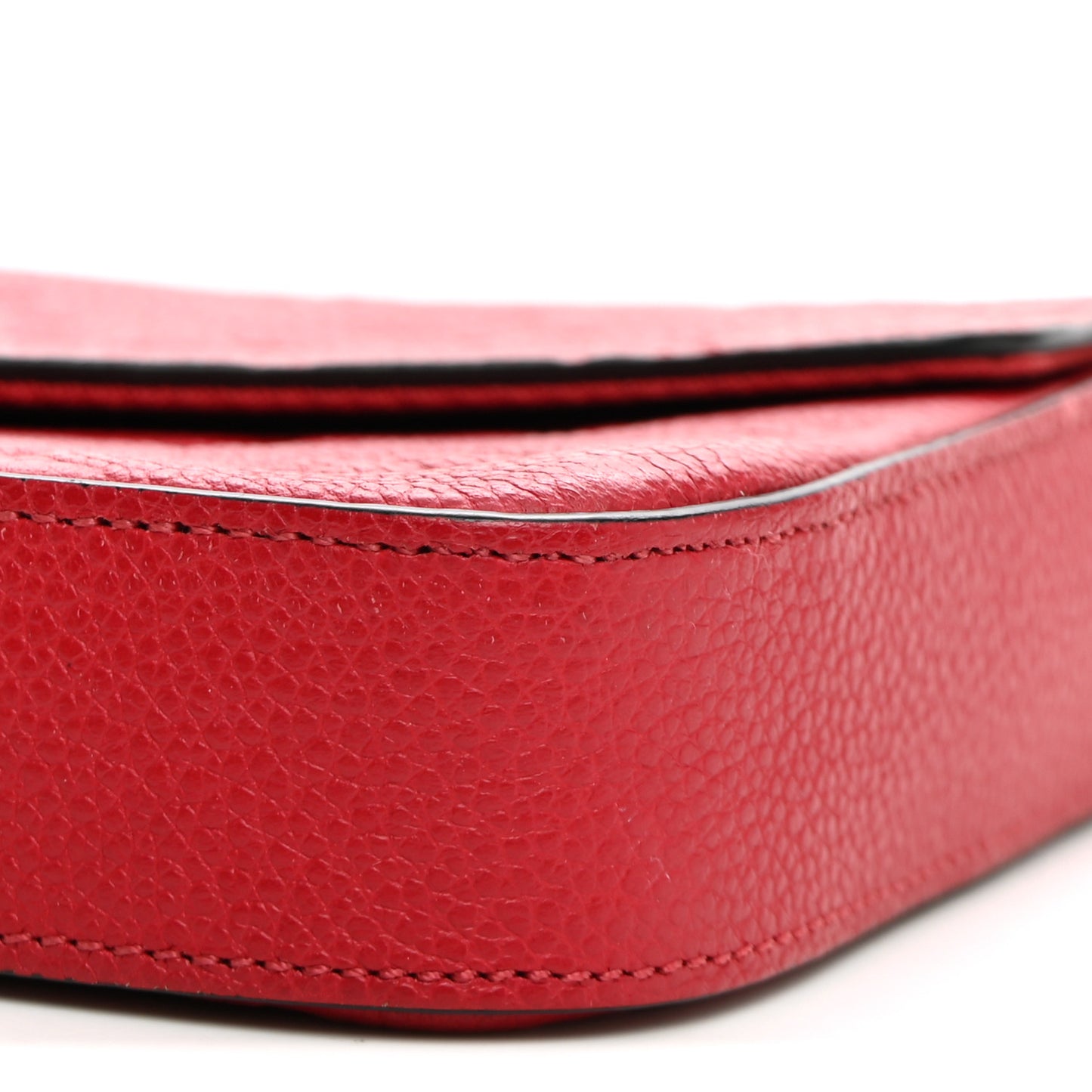 Empreinte Pochette Felicie Chain Wallet Scarlet