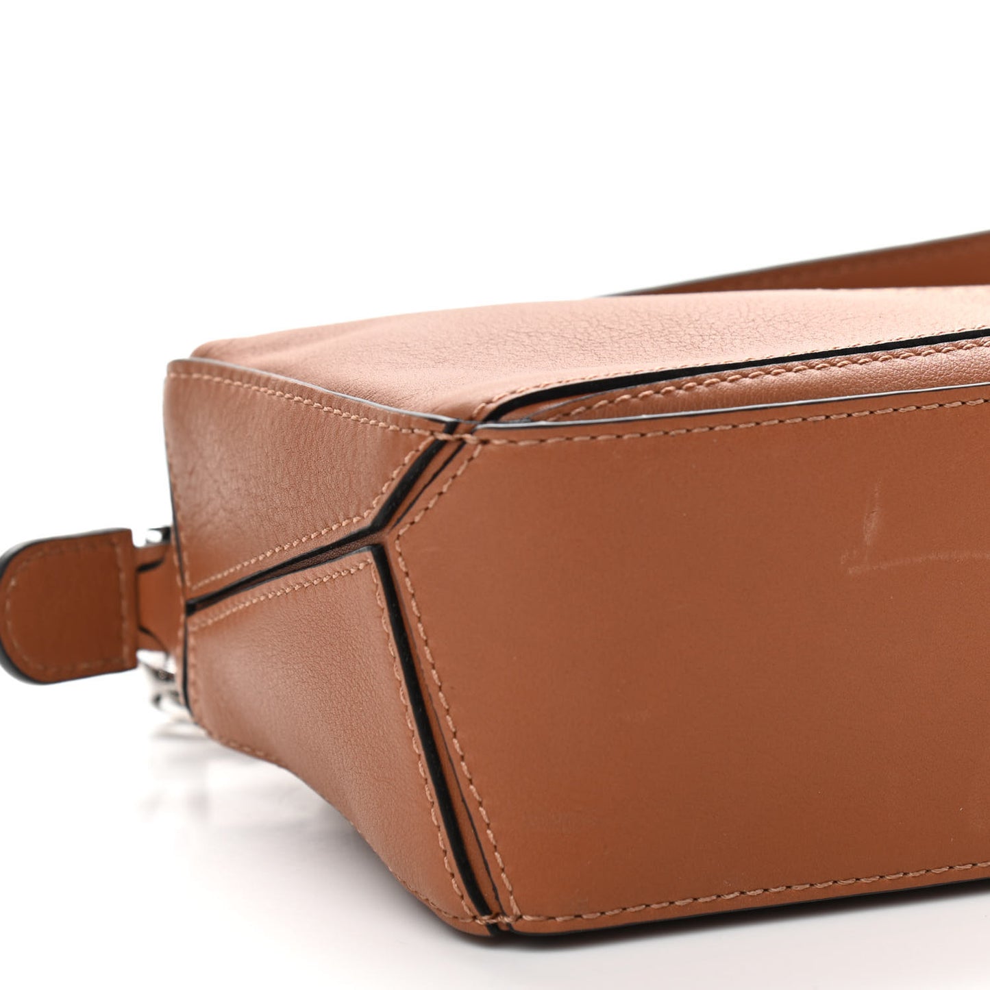 Calfskin Mini Puzzle Bag Tan