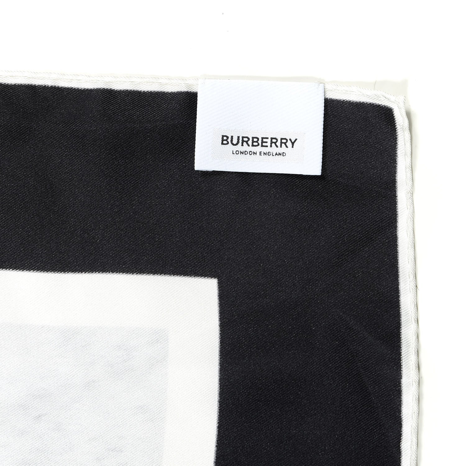 Burberry Silk Montage Print Scarf Monochrome 4 of 5