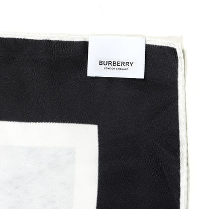 Burberry Silk Montage Print Scarf Monochrome 4 of 5