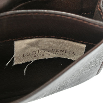 Bottega Veneta Nappa Intrecciato Card Holder Ebano 7 of 9