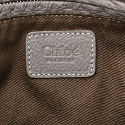 Chloe Calfskin Medium Marcie Satchel Cashmere Grey 6 of 9