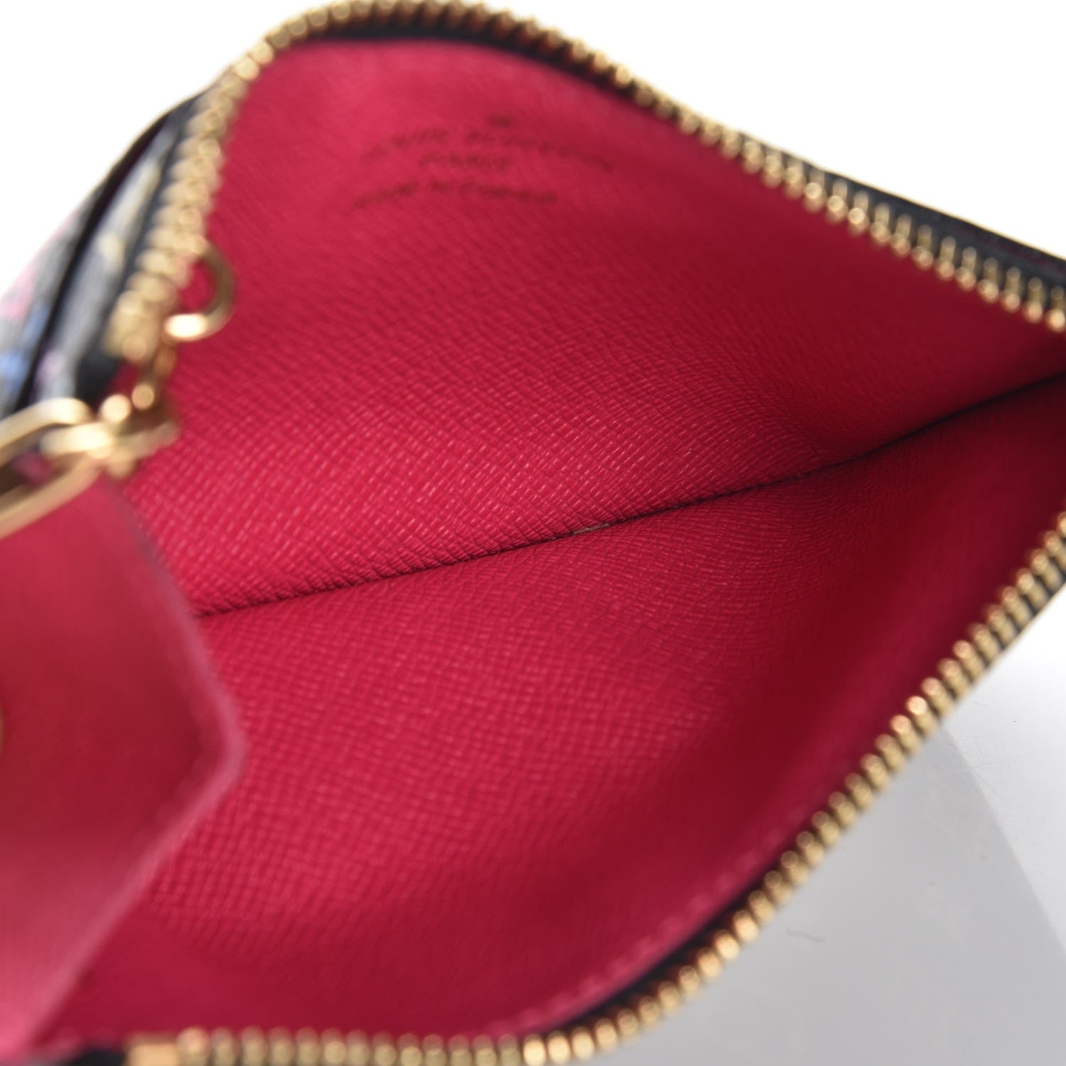 Louis Vuitton Monogram Multicolor Key Pouch Black Grenade 5 of 8