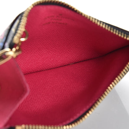Louis Vuitton Monogram Multicolor Key Pouch Black Grenade 5 of 8