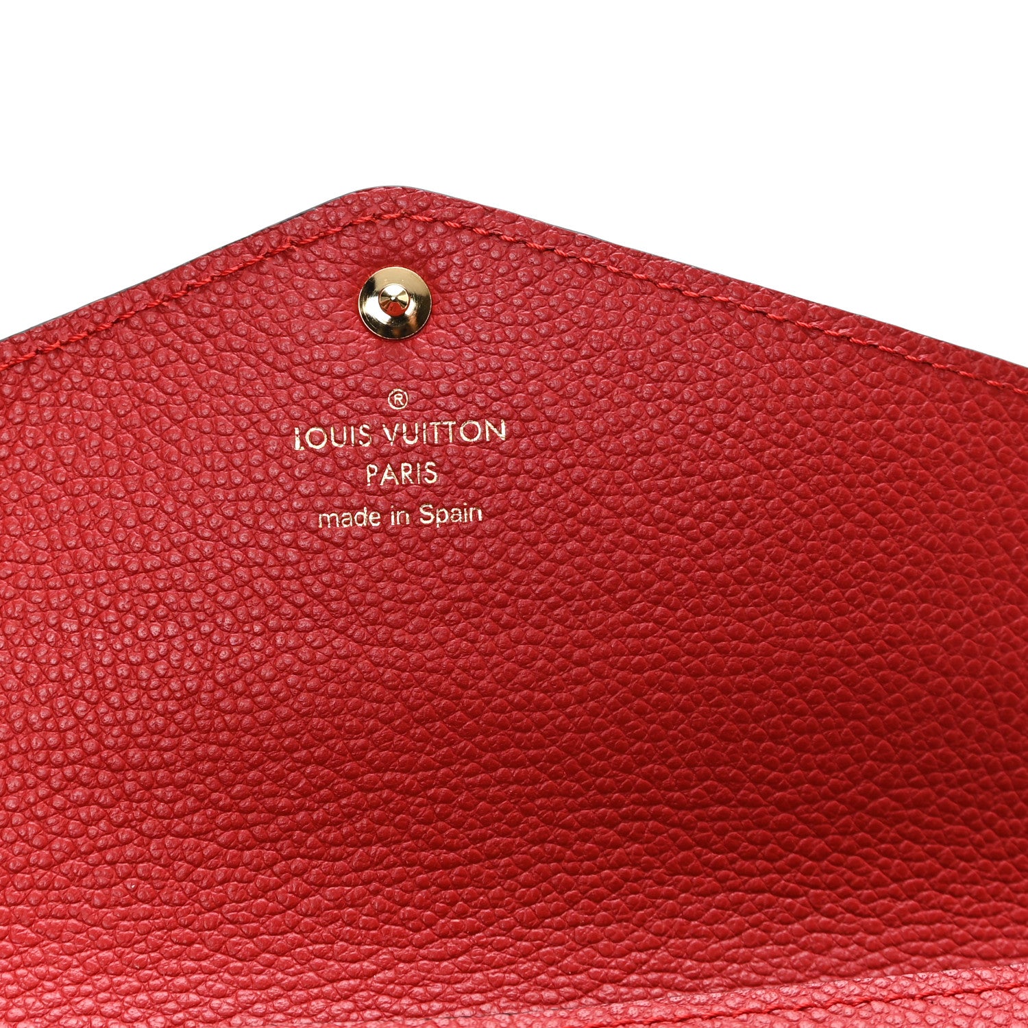 Louis Vuitton Empreinte Sarah Wallet NM Cherry 6 of 6