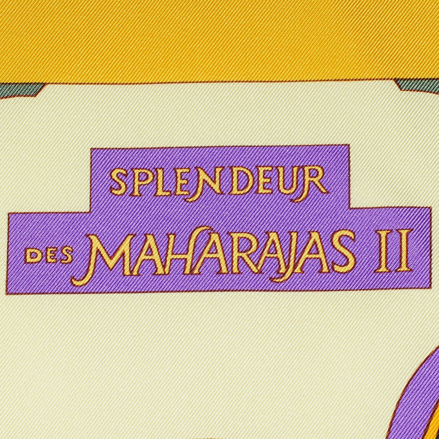 Hermes Silk Splendeur Des Maharajas II Scarf 90 4 of 6