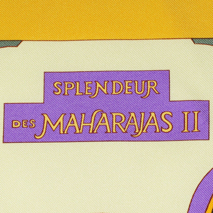 Hermes Silk Splendeur Des Maharajas II Scarf 90 4 of 6