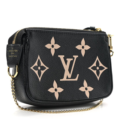 Louis Vuitton Empreinte Monogram Giant Mini Pochette Accessories Black 3 of 6