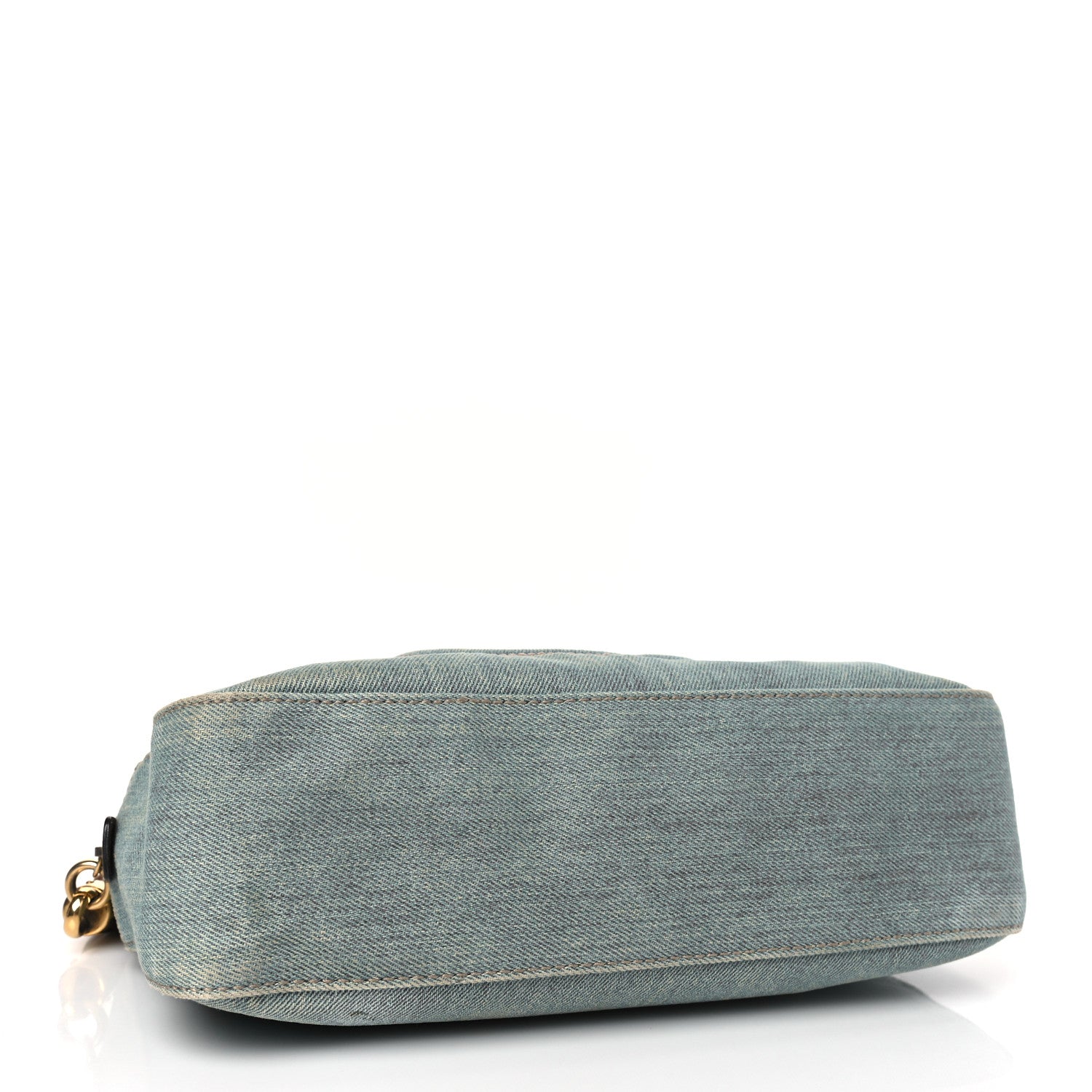 Gucci Denim Small Soho Bowler Blue 4 of 9