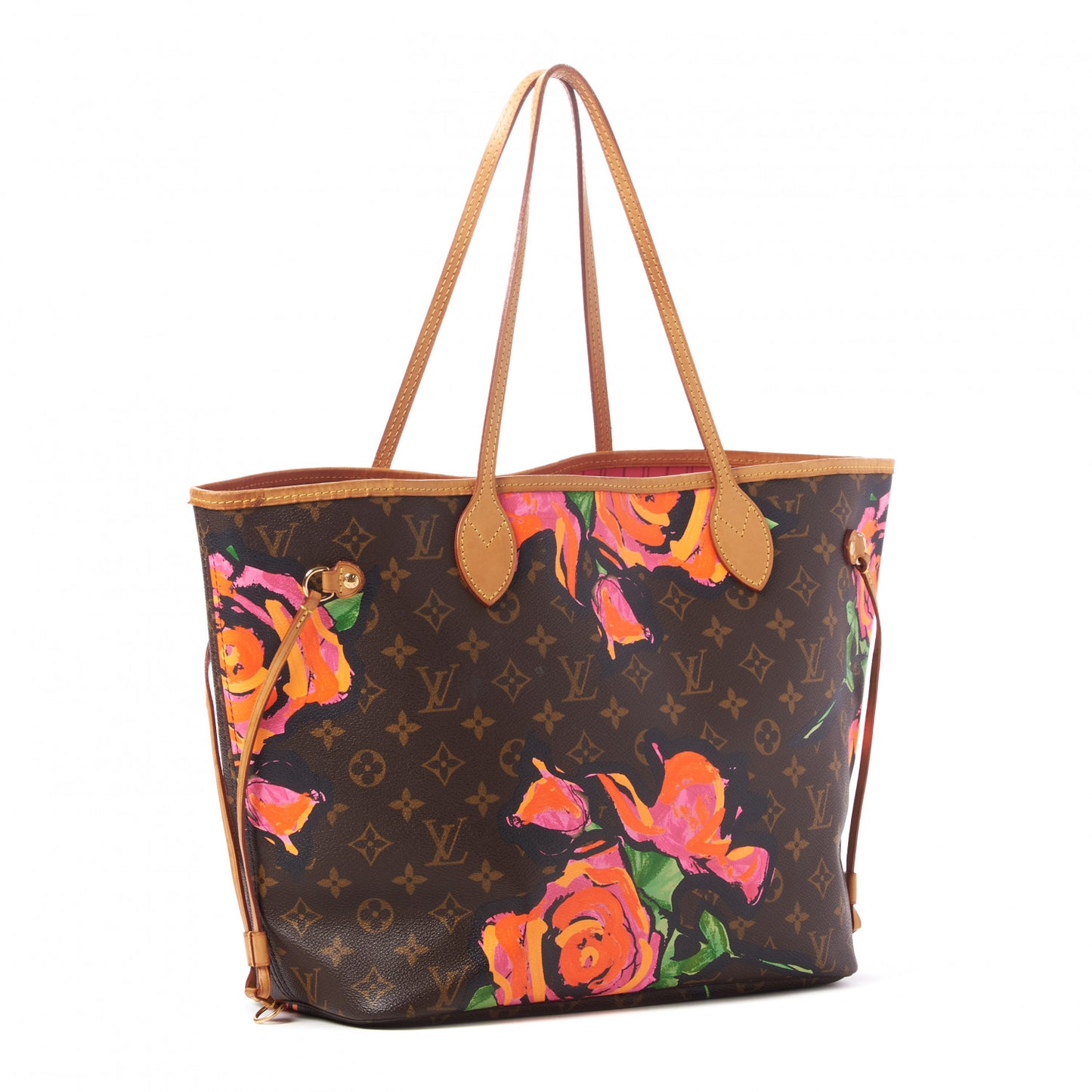 Monogram Roses Neverfull MM