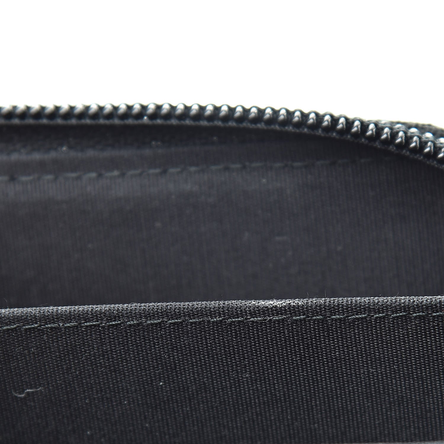 Chanel Caviar Quilted Boy Zip Around Coin Purse Wallet Black 8 of 9