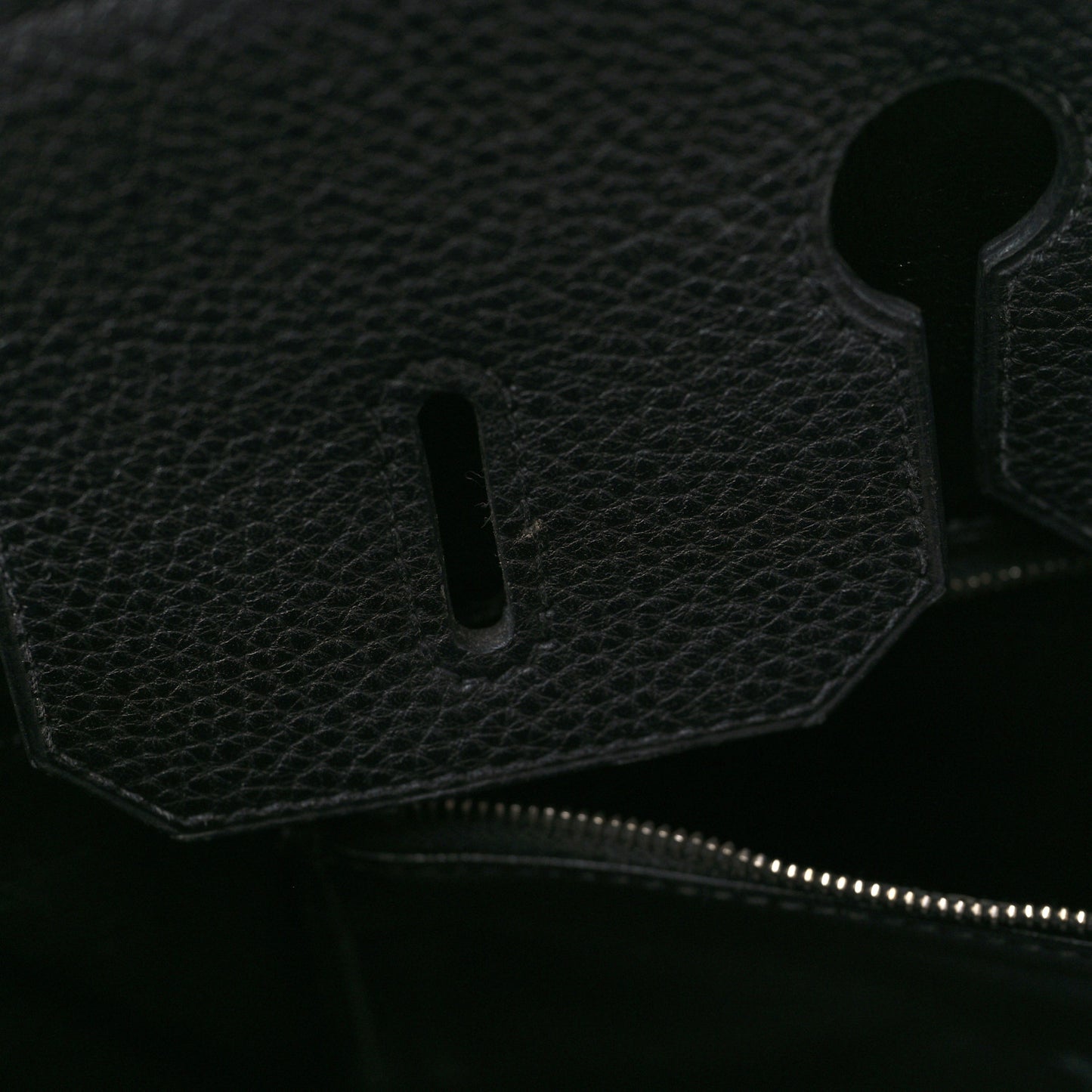 Taurillon Clemence Birkin 35 Black