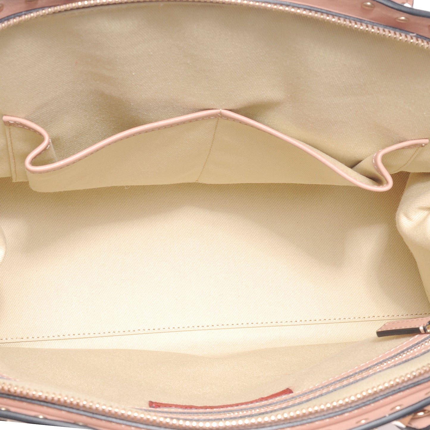 Vitello Rockstud Dome Shopper Soft Noisette