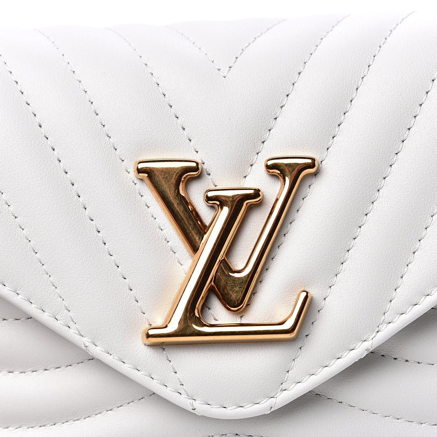 Louis Vuitton Calfskin New Wave Multi Pochette Snow 8 of 8