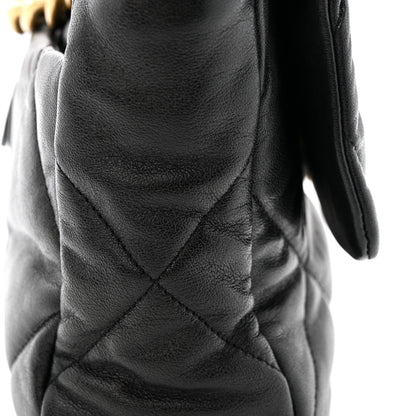 Chanel Lambskin Quilted Large Chanel 19 Flap Black 12 of 16