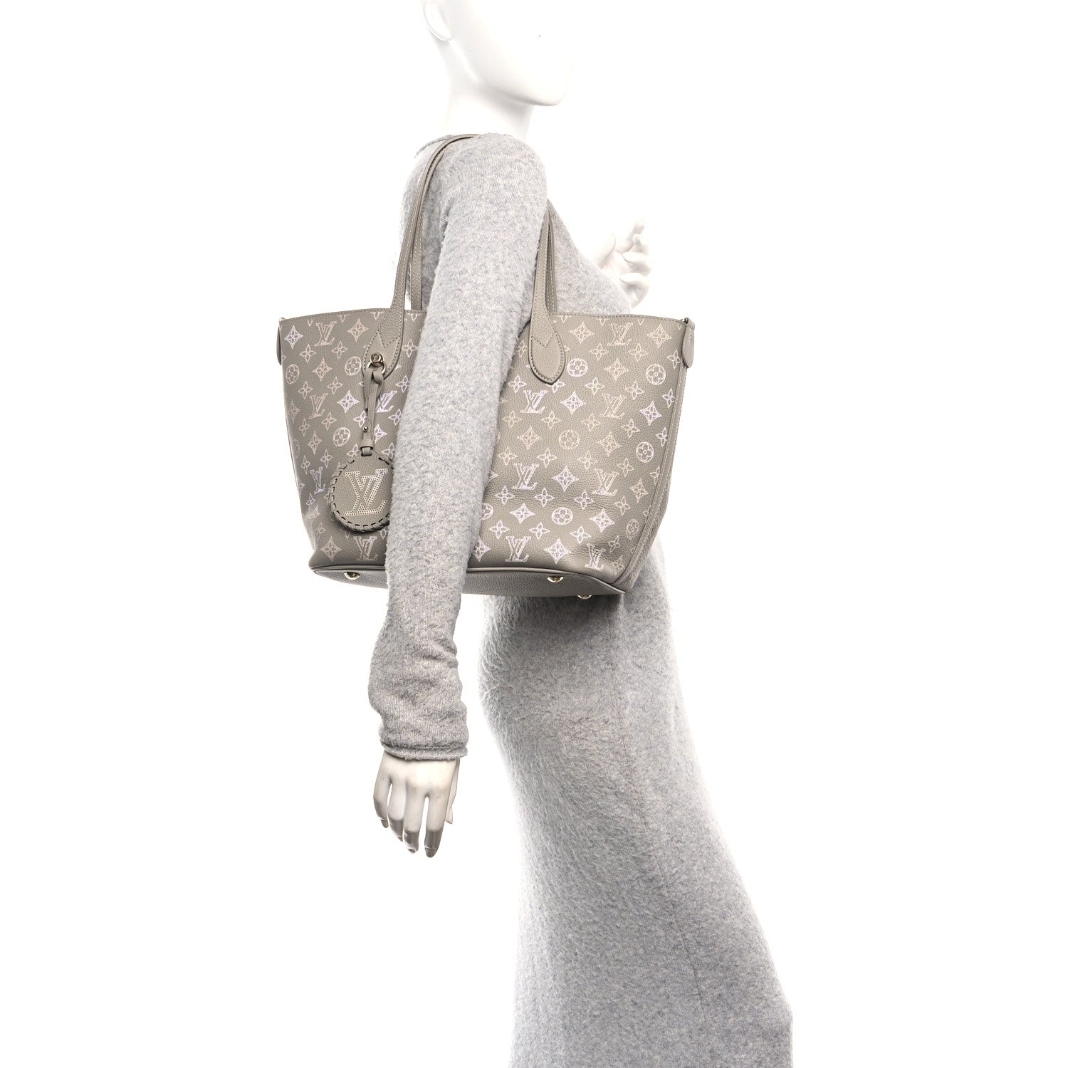 Louis Vuitton Mahina Blossom MM Grey 2 of 10