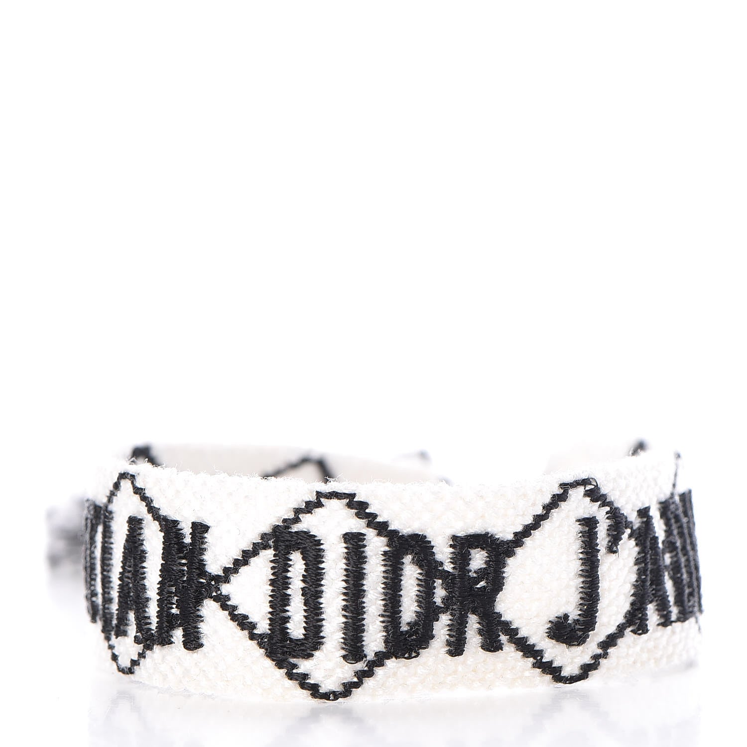 Christian Dior Woven Cotton J'Adior Friendship Bracelet Set 3 of 8