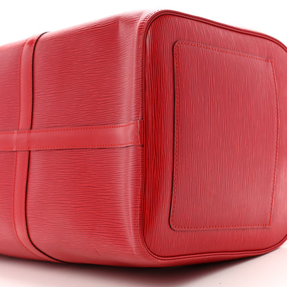 Louis Vuitton Epi Keepall 50 Castillan Red 9 of 12