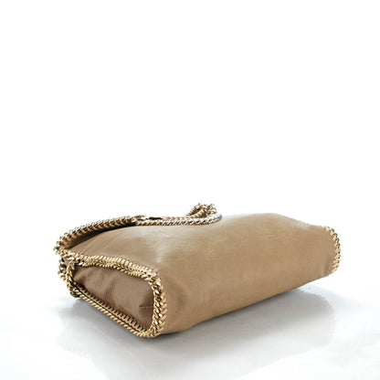 Stella McCartney Faux Leather Falabella Fold Over Tote Brown 4 of 6