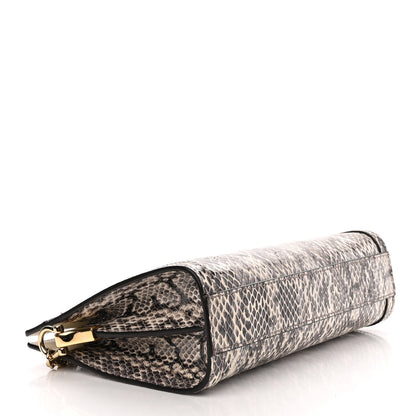 Gucci Snakeskin GG Small Ophidia Chain Shoulder Bag Roccia 3 of 10