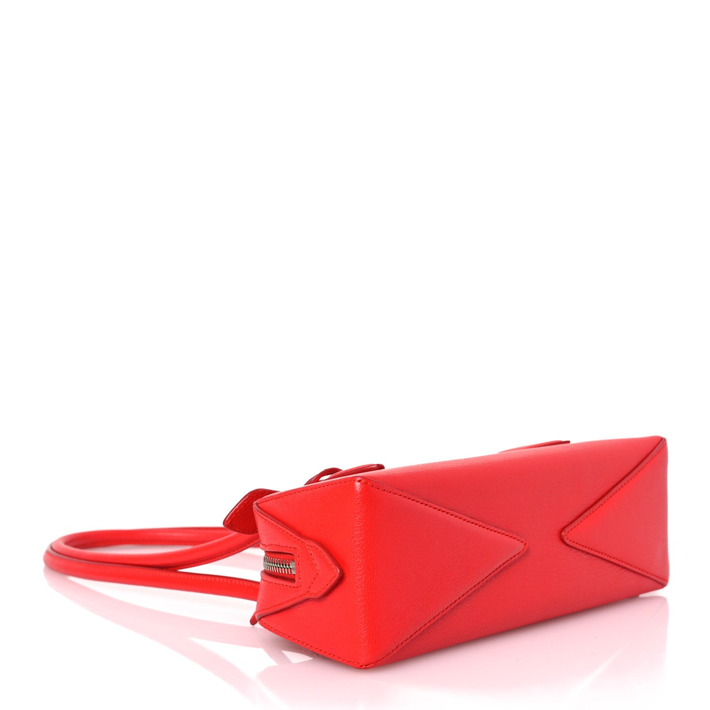 Goatskin Small Le Teckel Bag Rouge