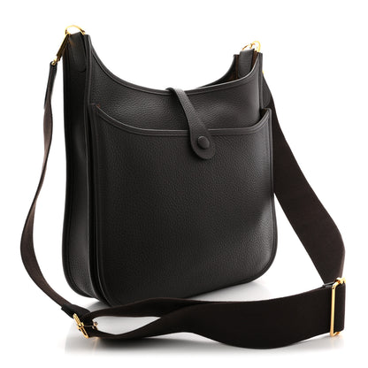 Hermes Taurillon Clemence Evelyne III PM Ebene 3 of 11