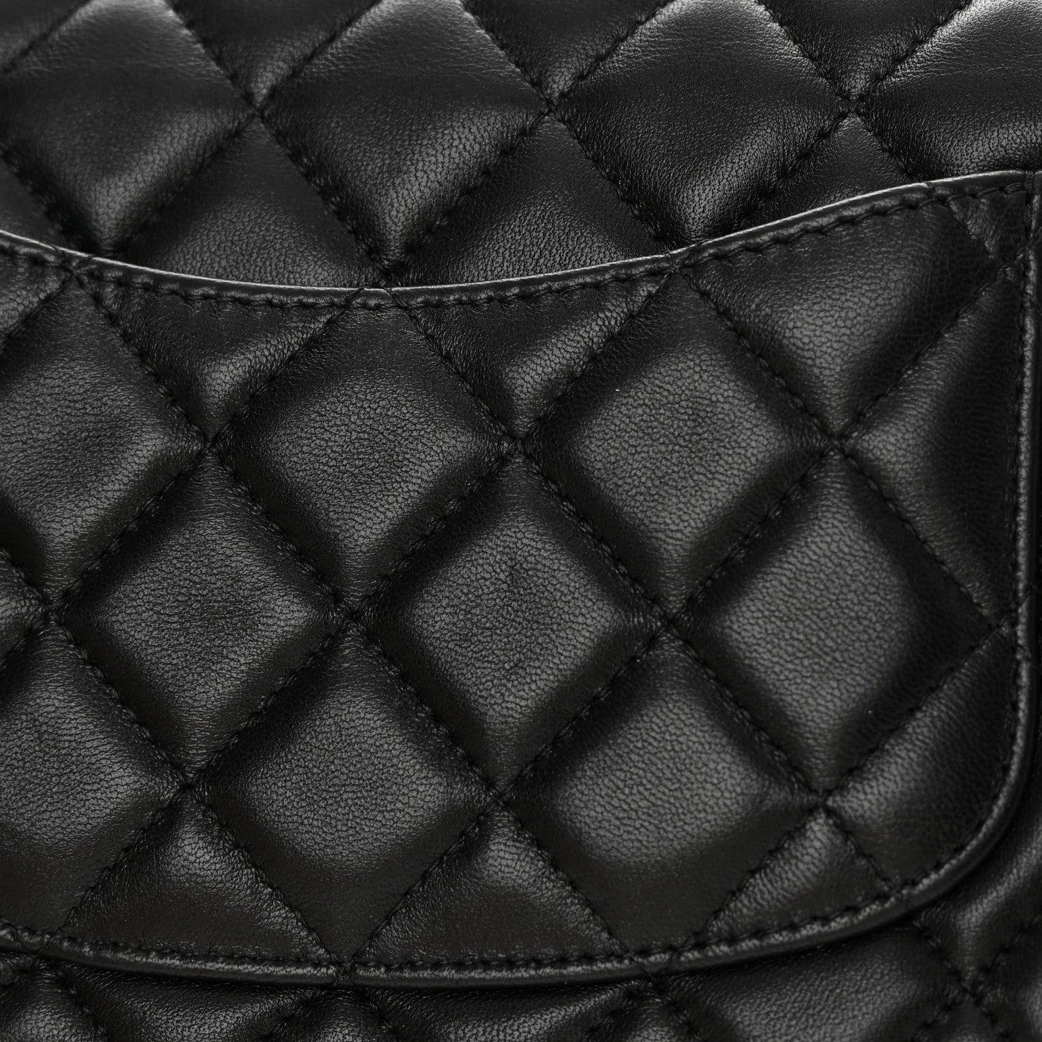 Chanel Lambskin Quilted Mini Rectangular Flap Black 13 of 13