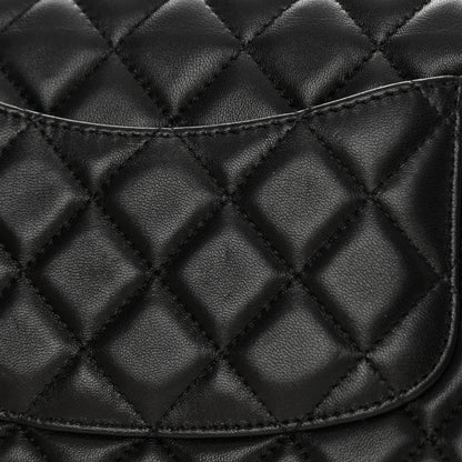 Chanel Lambskin Quilted Mini Rectangular Flap Black 13 of 13