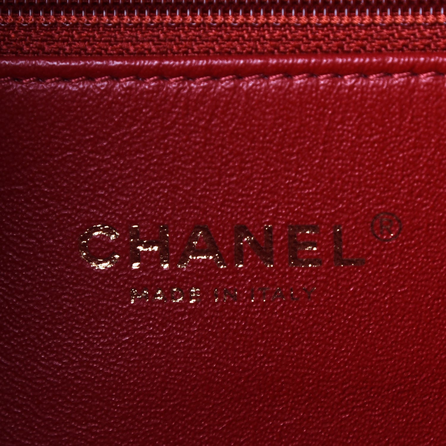 Chanel Caviar Quilted Small CC Filigree Flap Red 8 of 10