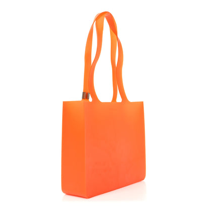 Chanel Jelly Rubber Tote Orange 2 of 9