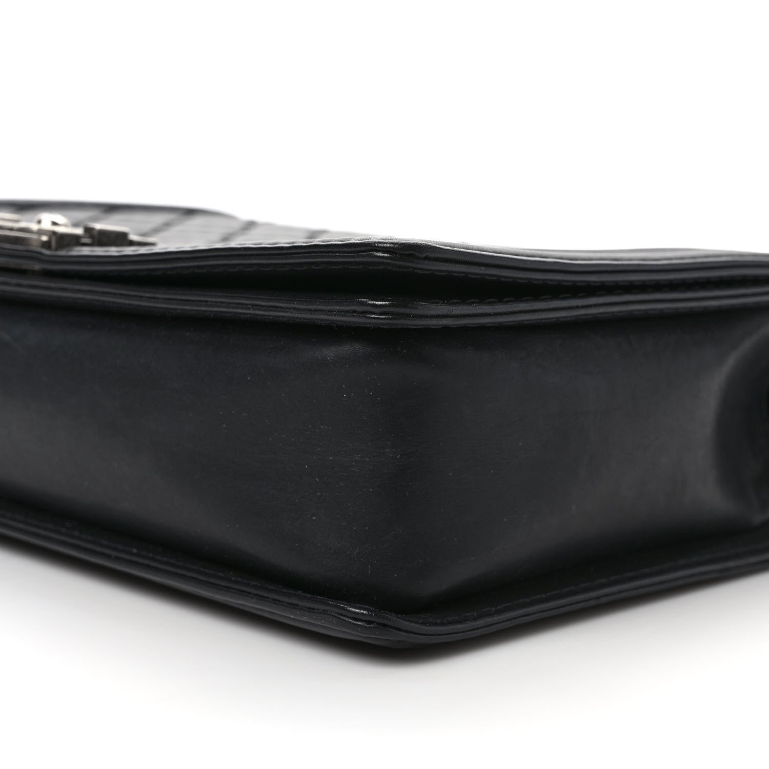 Chanel Calfskin Quilted Large Boy Flap Black 6 of 9