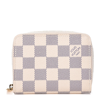 Louis Vuitton Damier Azur Zippy Coin Purse 1 of 7