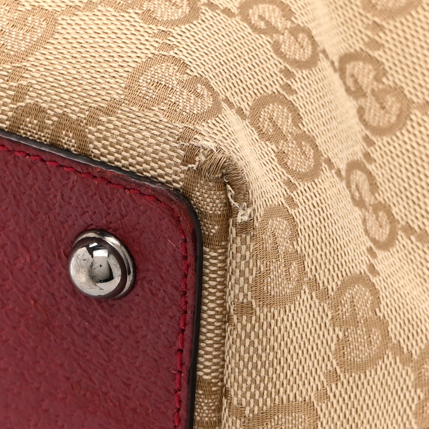 Monogram Small Eclipse Tote Red