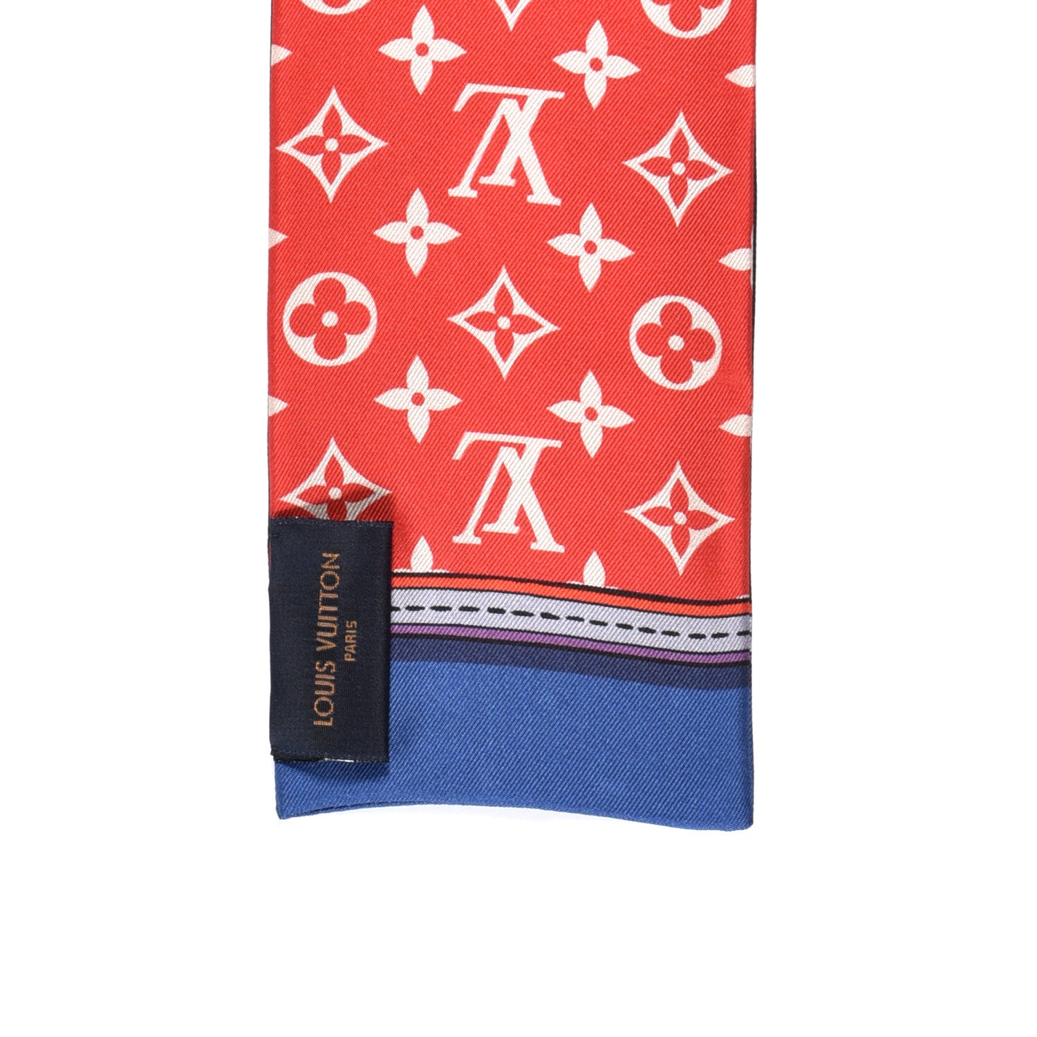 Louis Vuitton Silk Monogram Superstition Bandeau Black 3 of 4