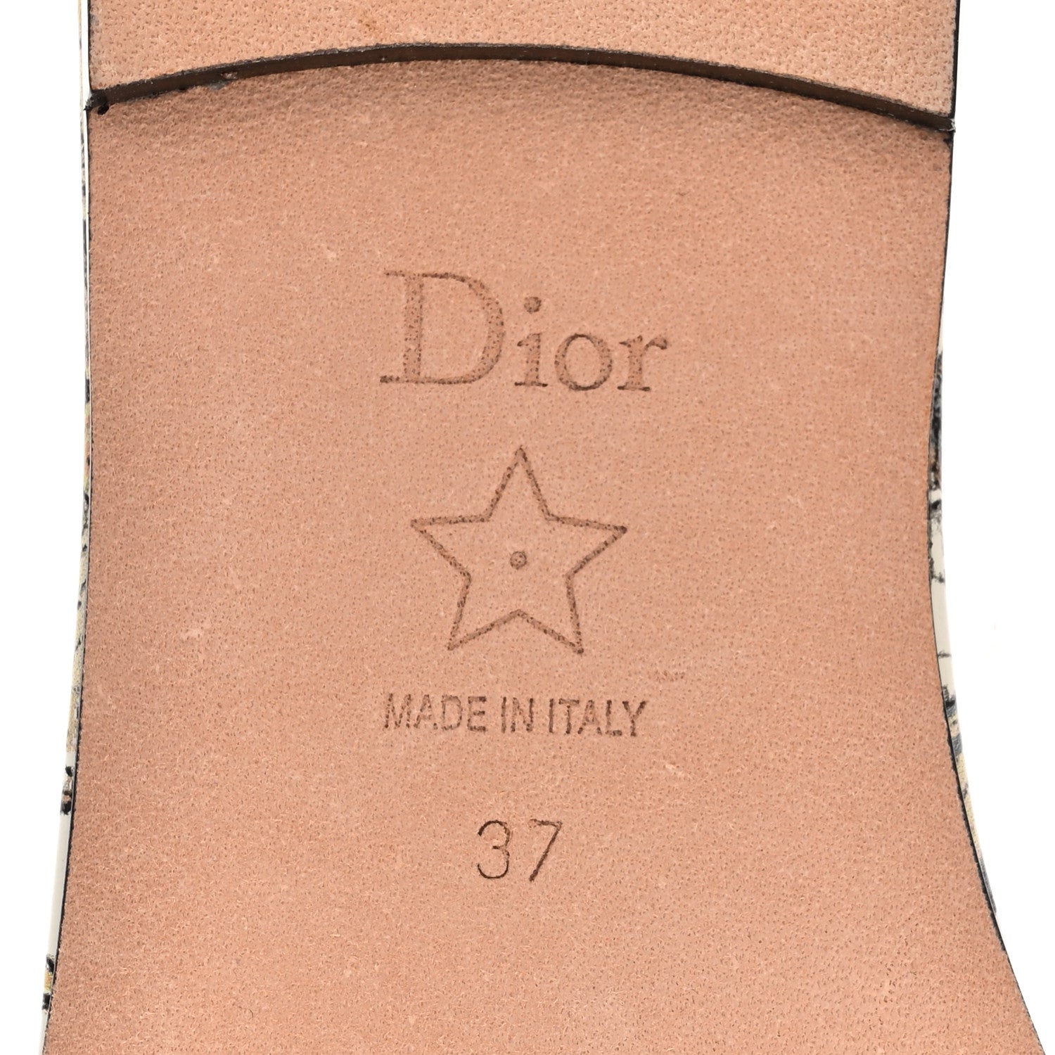 Christian Dior Canvas Canvas Embroidered Toile de Jouy Mexico Dway Flat Slide Sandals 37 White Yellow 6 of 9