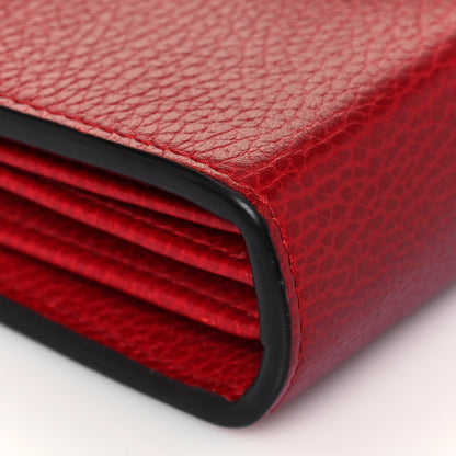 Gucci Calfskin Mini Dionysus Chain Wallet Hibiscus Red 7 of 12