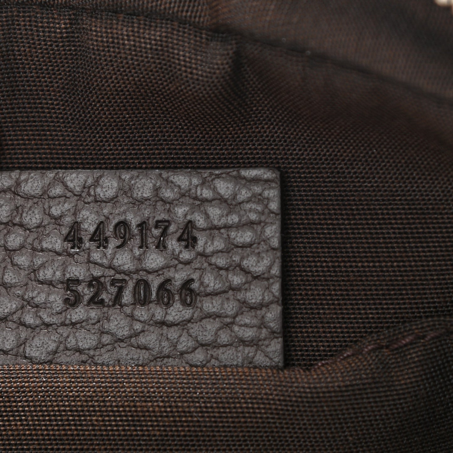 Monogram Belt Bag Dark Brown