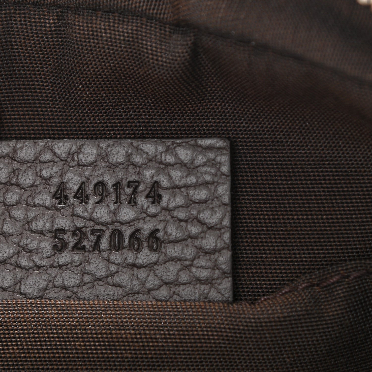 Gucci Monogram Belt Bag Dark Brown 7 of 8