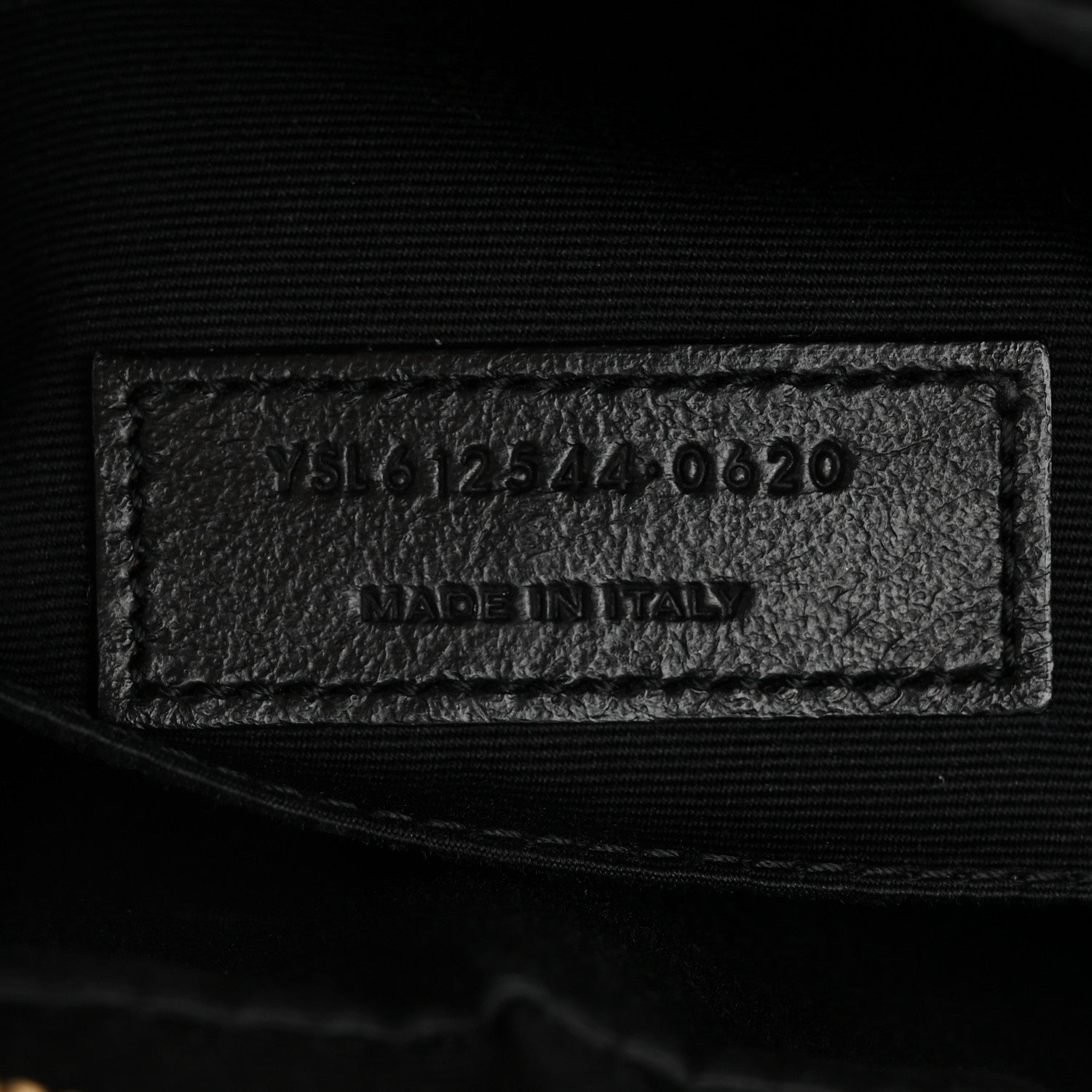 Saint Laurent Calfskin Matelasse Monogram Lou Camera Bag Dark Beige 7 of 14
